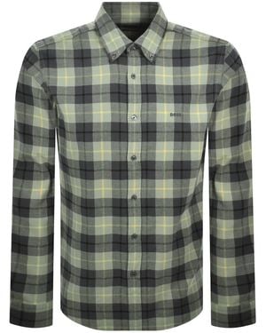 BOSS Boss Rickert Regular Fit Shirt - Green
