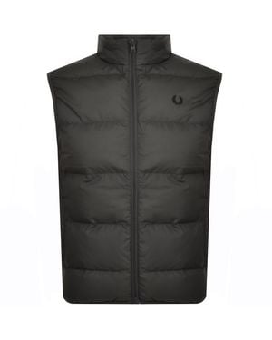 Fred Perry Insulated Gilet - Black