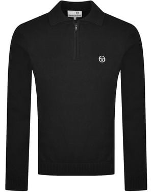 Sergio Tacchini Roberto Knit Polo - Black