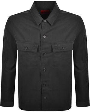 HUGO Epoldo Overshirt Jacket - Black