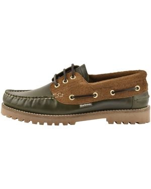 Barbour Deck Boat Shoe - Brown