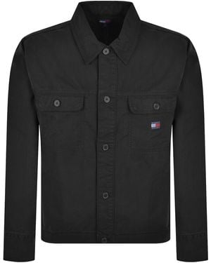 Tommy Hilfiger Essential Overshirt - Black
