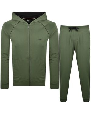 BOSS BUSINESS Boss Oliver Hooded Tracksuit - Green