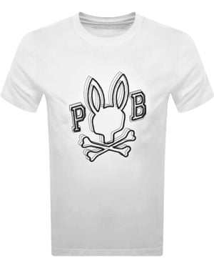 Psycho Bunny Bales T Shirt - Gray
