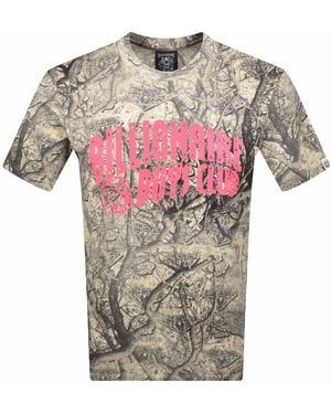 BBCICECREAM Arch Logo T Shirt Camo - Pink