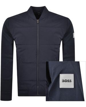 BOSS BUSINESS Boss H Skiles 100 Jacket Dark - Blue