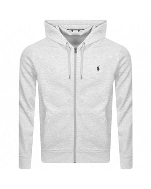 Ralph Lauren Full Zip Hoodie - Grey