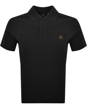 Moose Knuckles Everett Polo T Shirt - Black