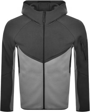 Nike Tech Fleece Windrunner Hoodie - Grey