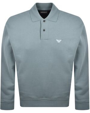 Armani Emporio Polo Sweatshirt - Blue