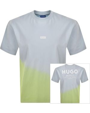 HUGO Nalono T Shirt - Blue