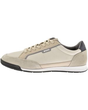 BOSS BUSINESS Boss Nitan Trainers Medium - White