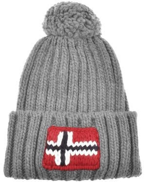 Napapijri Semiury 5 Beanie Hat - Grey