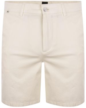 BOSS BUSINESS Boss Kane Chino Shorts Off - Natural