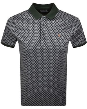 Farah Farah Whitston Polo T Shirt - Gray