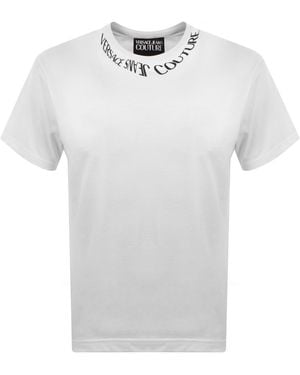 Versace Jeans Couture Couture Logo T Shirt - White