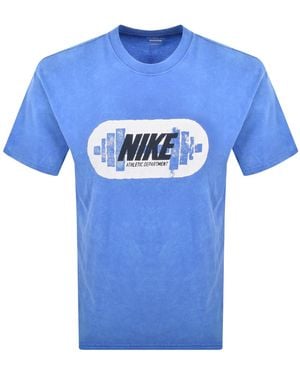 Nike Training M90 Gym Heritage T Shirt Comet - Blue