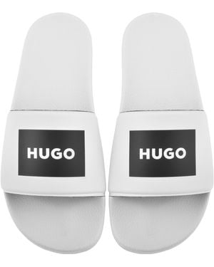 HUGO Timein Sliders - White