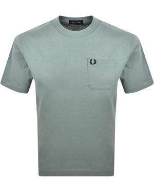 Fred Perry Relaxed T Shirt - Green
