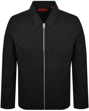 HUGO Enasoz Overshirt Jacket - Black