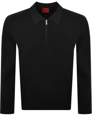 HUGO San Pauley Knit Jumper - Black