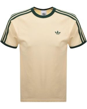 adidas Originals 3 Stripes T Shirt - Natural