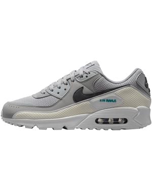 Nike Air Max 90 Premium Trainers - Grey