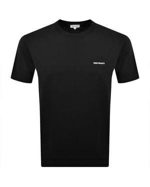 Norse Projects Dyrehaven Logo T Shirt - Black
