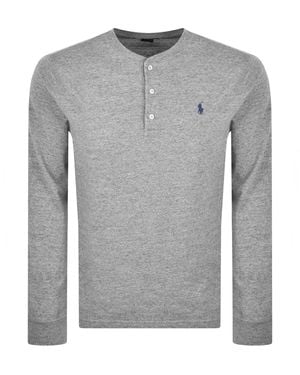 Ralph Lauren Henley T Shirt - Grey