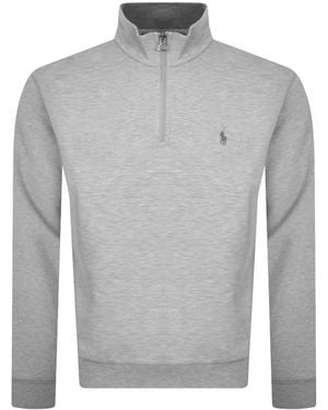 Ralph Lauren Half Zip Sweatshirt - Grey