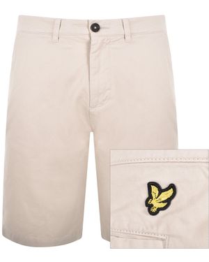 Lyle & Scott Chino Shorts - Natural