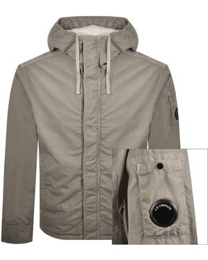 C.P. Company Cp Company Hooded Overshirt - Grey
