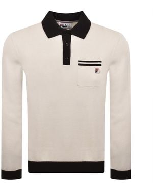 Fila Fila Francis Knitted Polo T Shirt - White