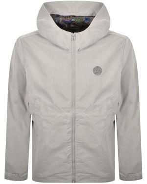 Pretty Green Feltham Hooded Jacket - Gray
