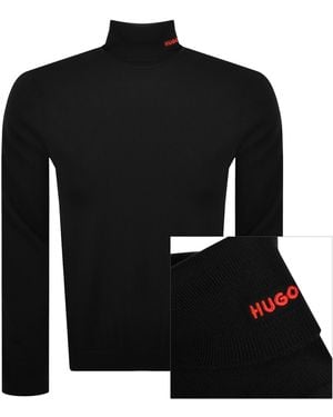 HUGO San Thomas Knit Jumper - Black