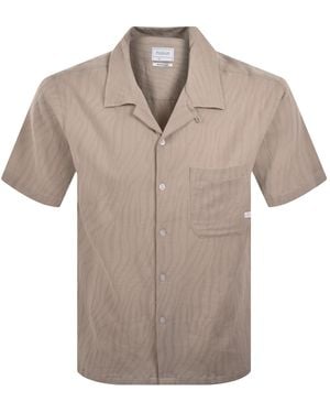 Farah Farah Riley Short Sleeve Shirt - Natural