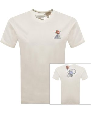 adidas Earth Day T Shirt Off - White