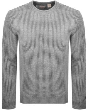 Levi's Wool Blend Knit Jumper Heather - Grey