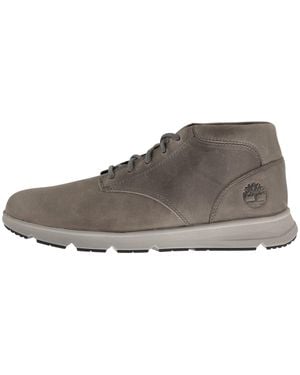 Timberland Parker Street Mid Lace Trainer - Grey