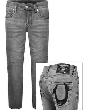 TRUE RELIGION Rocco Skinny Jeans - Gray