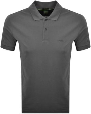 BOSS Boss Pio 1 Polo T Shirt - Gray