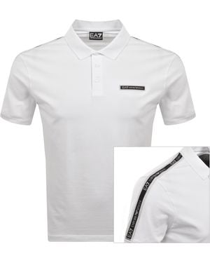 EA7 Emporio Armani Polo T Shirt - White