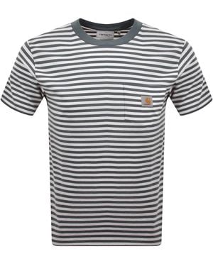 Carhartt Ezra Pocket T Shirt - Black