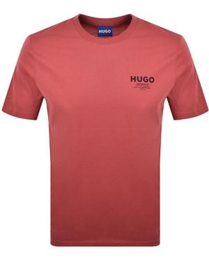 HUGO Nesptee T Shirt - Red