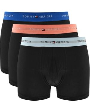 Tommy Hilfiger Underwear 3 Pack Trunks - Black
