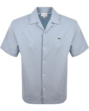 Lacoste Relaxed Fit Pique Shirt - Blue