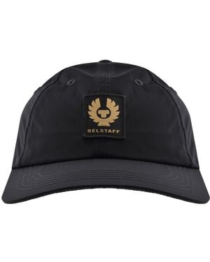 Belstaff Ripple Shell Cap Dark Ink - Black