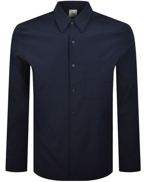 Calvin Klein Seersucker Shirt - Blue