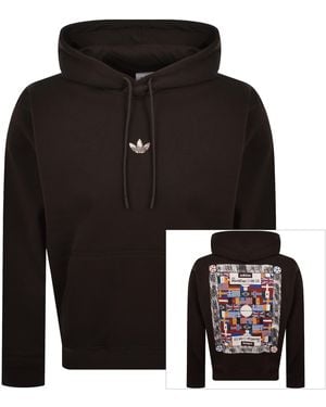 adidas Originals Fifa Flag Graphic Hoodie - Black