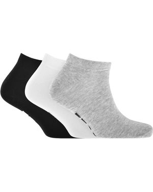 DIESEL 3 Pack Ankle Socks - Grey